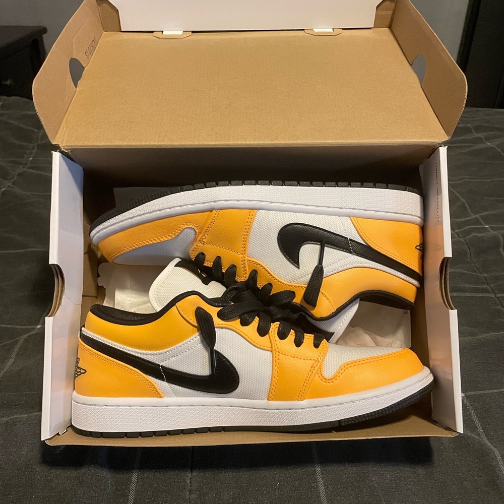 Jordan 1 Low Laser Orange